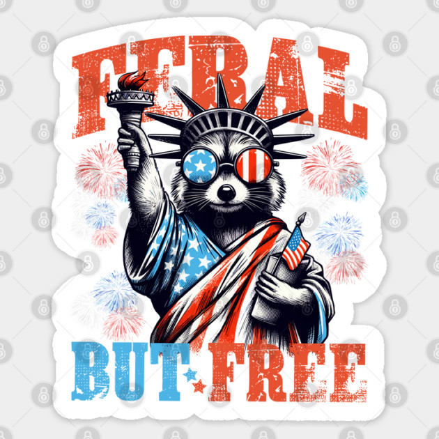 july-4th Sticker by JessArty