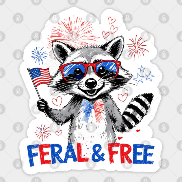 july-4th Sticker by JessArty