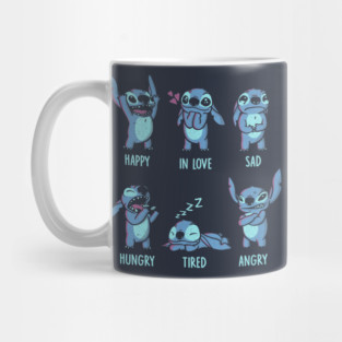 Stitch emotions Mug