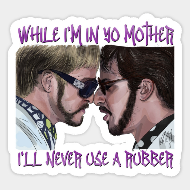 SNL: Motherlover [Never Use a Rubber] Magnet by 51Deesigns