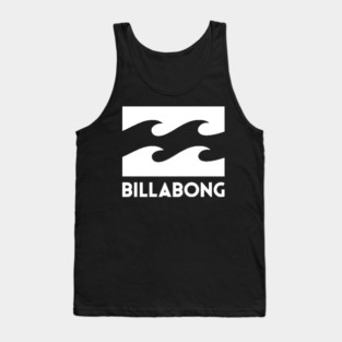 Billabong Wave | Surf Art Design | Ocean Beach Lifestyle Tank Top