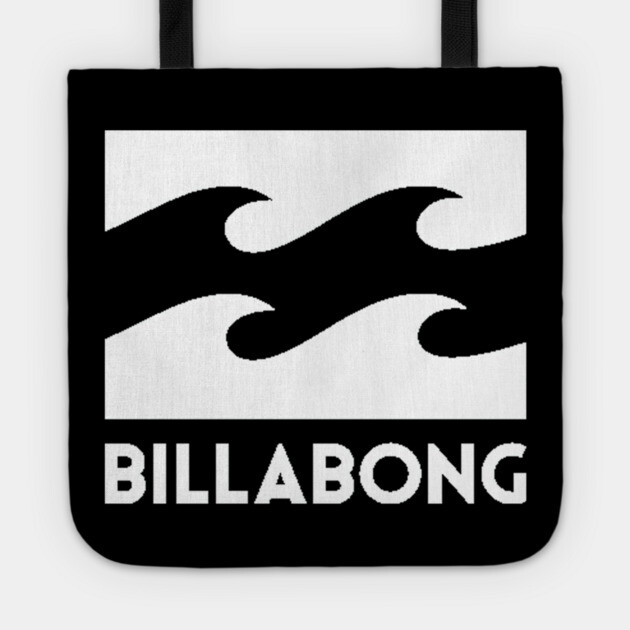 Billabong Wave | Surf Art Design | Ocean Beach Lifestyle Tote by James Bates