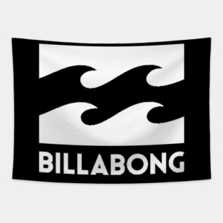 Billabong Wave | Surf Art Design | Ocean Beach Lifestyle Tapestry