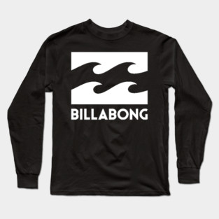 Billabong Wave | Surf Art Design | Ocean Beach Lifestyle Long Sleeve T-Shirt