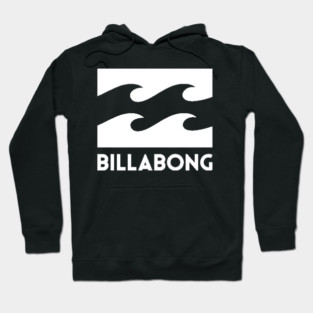 Billabong Wave | Surf Art Design | Ocean Beach Lifestyle Hoodie
