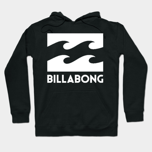 Billabong Wave | Surf Art Design | Ocean Beach Lifestyle Hoodie by James Bates