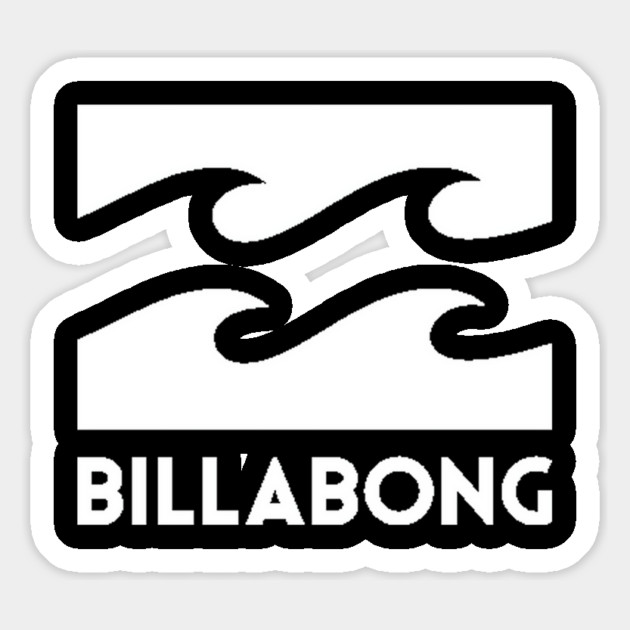 Billabong Wave | Surf Art Design | Ocean Beach Lifestyle Magnet by James Bates
