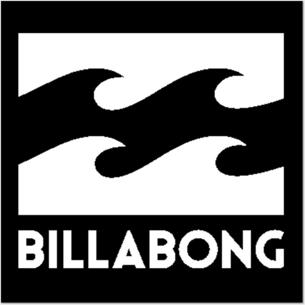 Billabong Wave | Surf Art Design | Ocean Beach Lifestyle Wall Art by James Bates