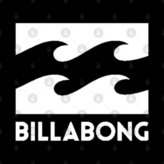 Billabong Wave | Surf Art Design | Ocean Beach Lifestyle by James Bates