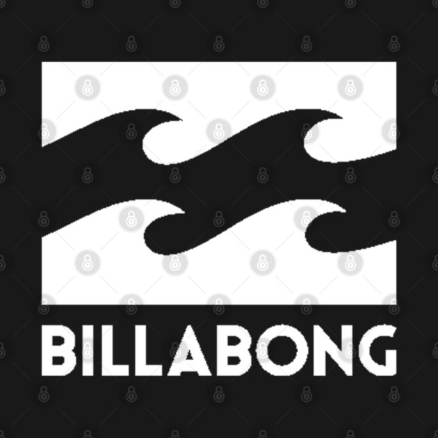 Billabong Wave | Surf Art Design | Ocean Beach Lifestyle by James Bates