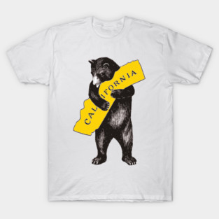 California Bear Hug – Cozy Mountain Vibes T-Shirt