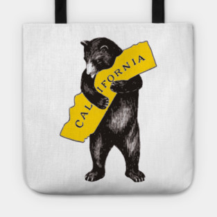 California Bear Hug – Cozy Mountain Vibes Tote