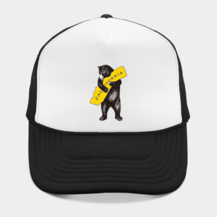California Bear Hug – Cozy Mountain Vibes Hat