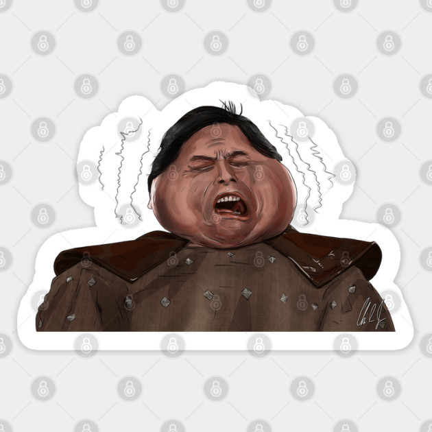 Big Trouble in Little China: Thunder Head Explodes Sticker by 51Deesigns