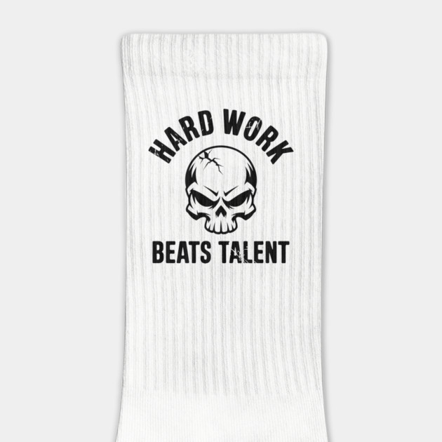 Hard Work Beats Talent Motivation Inspiration by Anticorporati