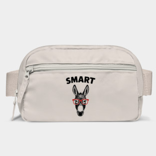 Smart Ass Donkey Face Nerdy Sarcastic Pun Bag