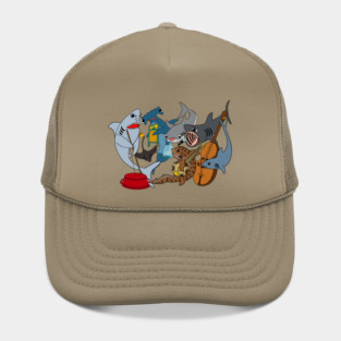 Shark band Hat