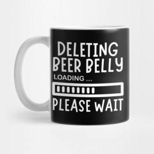 Deleting Beer Belly Mug