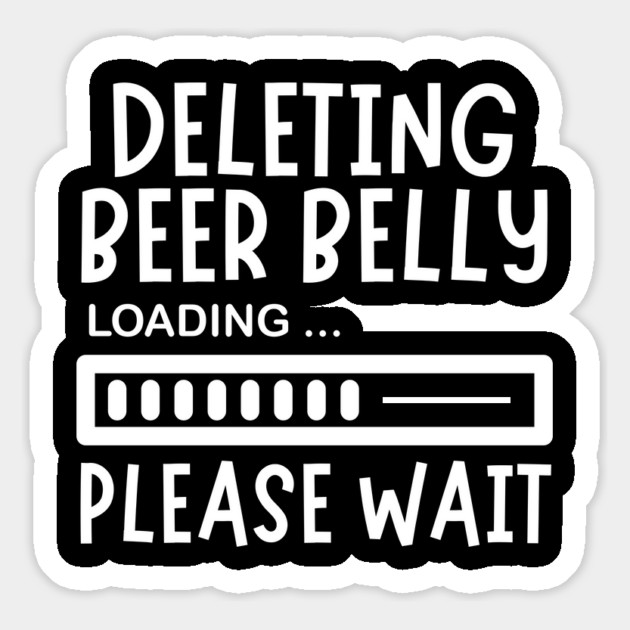 Deleting Beer Belly Magnet by The WYLD Tribe