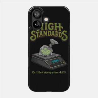 High Standards – Skater’s Green Dream Phone Case