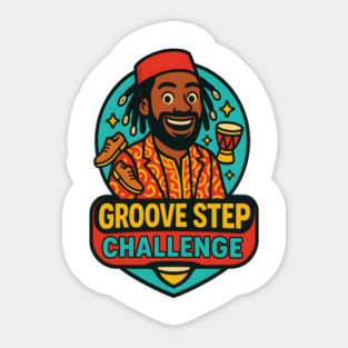 Step Master Badge Sticker