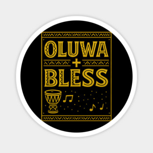Oluwa Bless Prayer Magnet