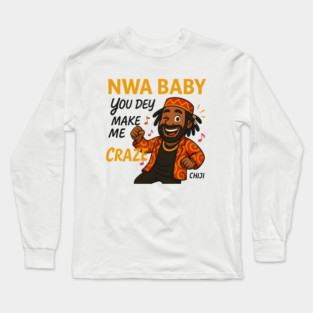 Nwa Baby Lyric Craze Long Sleeve T-Shirt