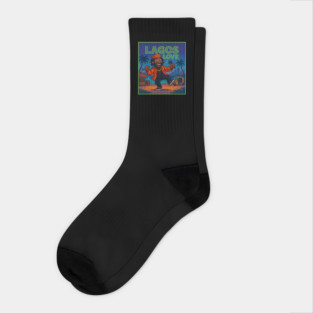 Chiji’s Lagos Beatscape Socks