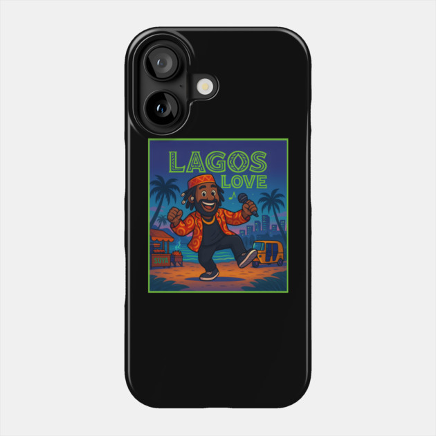 Chiji’s Lagos Beatscape Phone Case by Eric's Store 4