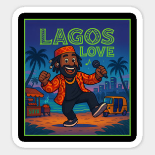 Chiji’s Lagos Beatscape Sticker