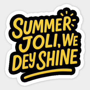 Summer Joli Shine Sticker