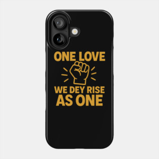 One Love Unity Phone Case