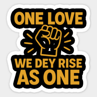 One Love Unity Magnet