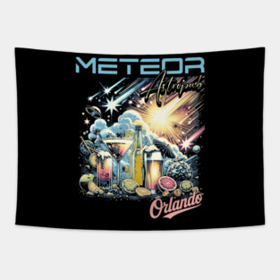 Meteor Astro Pub Bar Tavern in Orlando Theme Park Tapestry