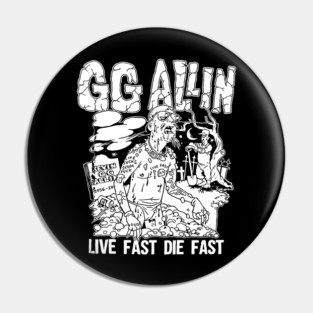 GG Allin Pin
