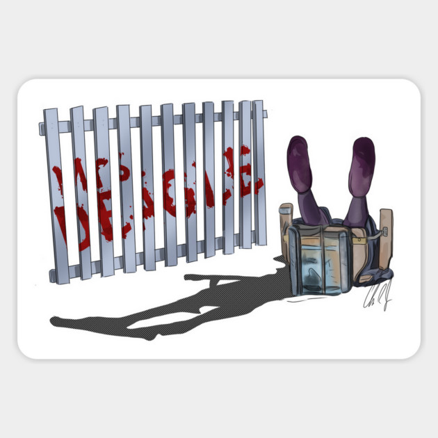 Gremlins: Mrs. Deagle Magnet by 51Deesigns