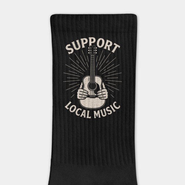 Support Local Music. Acoustic Edition by filiposwear