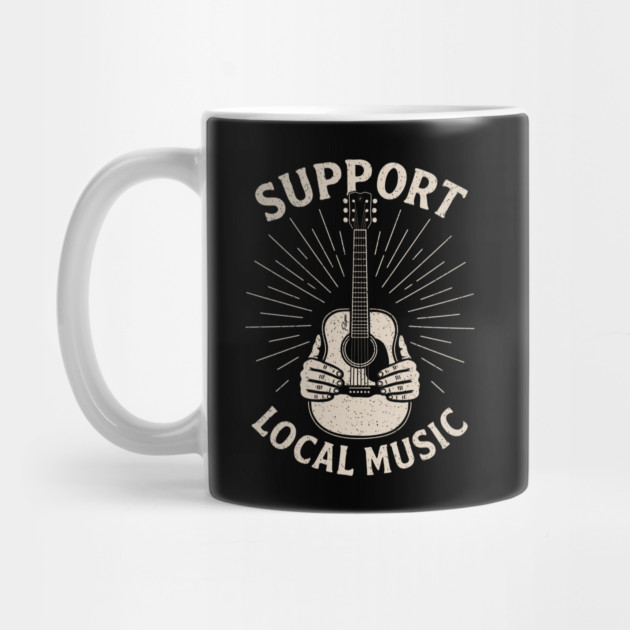 Support Local Music. Acoustic Edition by filiposwear