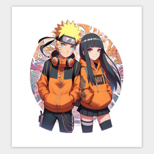 Hinata x Naruto Sticker