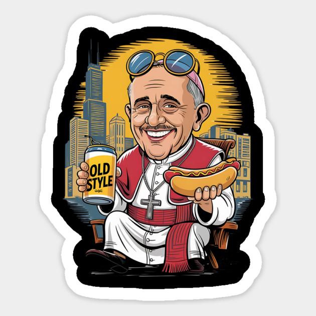 Pope-Leo Magnet by Creatifly Graphic Tees