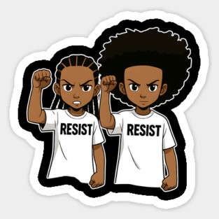 Resist Riley & Huey Magnet