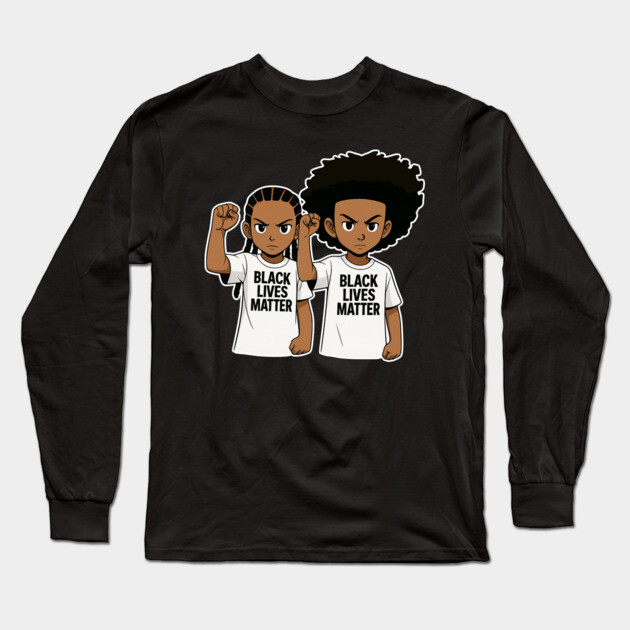 BLM Riley & Huey Long Sleeve T-Shirt by UrbanLifeApparel