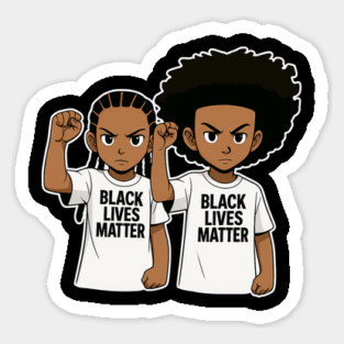 BLM Riley & Huey Magnet