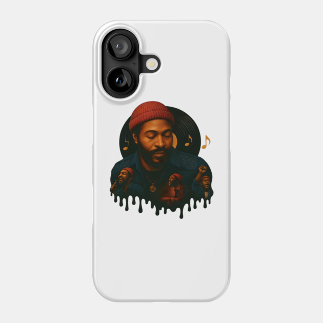 Marvin Gaye - Soul Singer Phone Case by UrbanLifeApparel