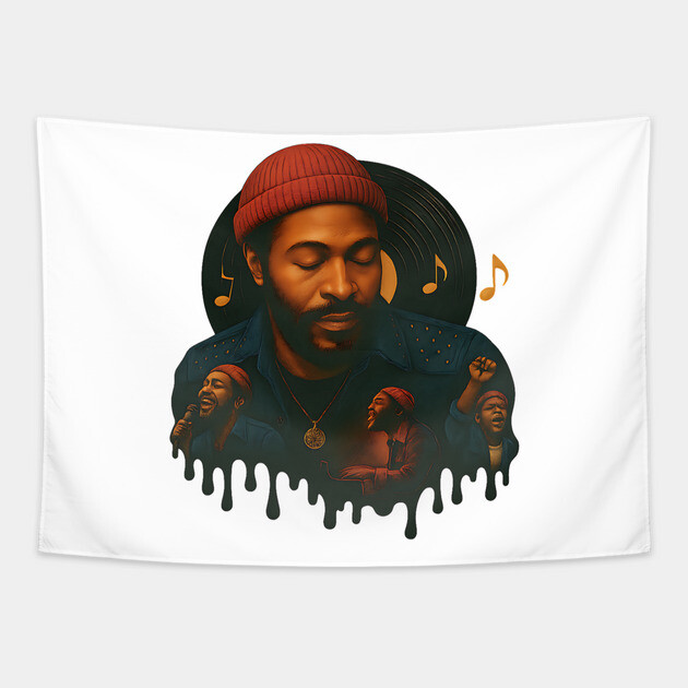Marvin Gaye - Soul Singer Tapestry by UrbanLifeApparel