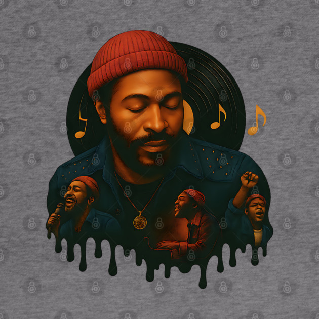 Marvin Gaye - Soul Singer by UrbanLifeApparel