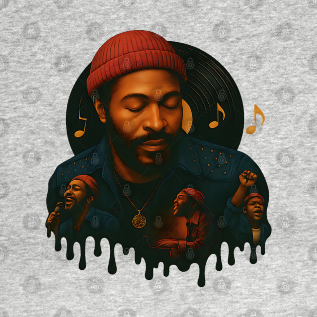 Marvin Gaye - Soul Singer by UrbanLifeApparel