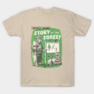 Smokey Bear original Story Of The Forest T-Shirt