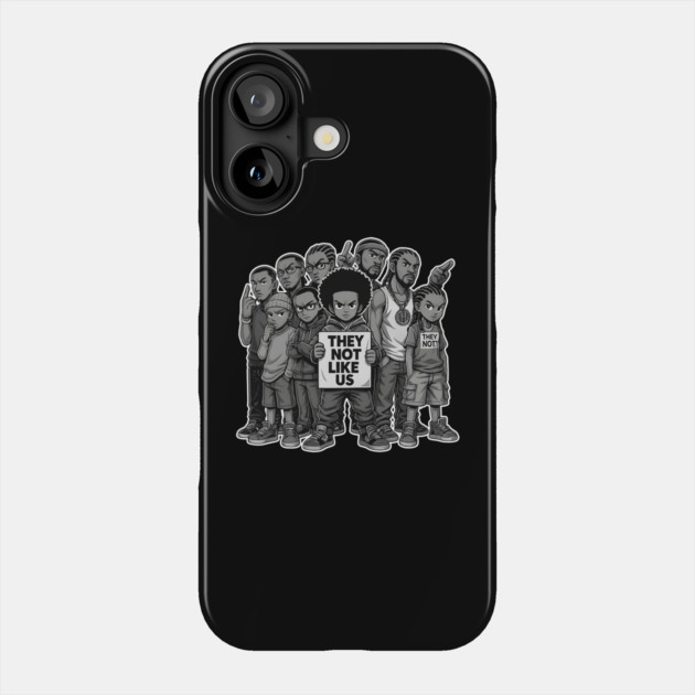 Street Crew - They Not Like Us Phone Case by UrbanLifeApparel