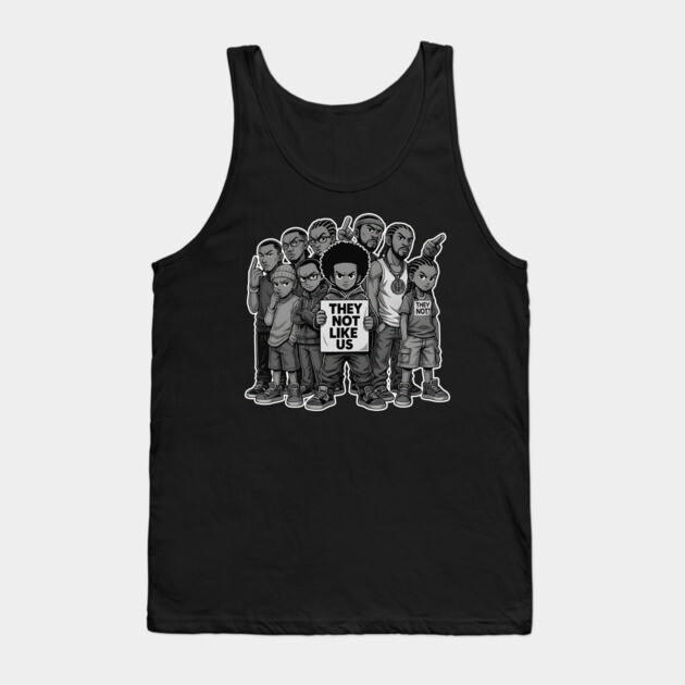 Street Crew - They Not Like Us Tank Top by UrbanLifeApparel